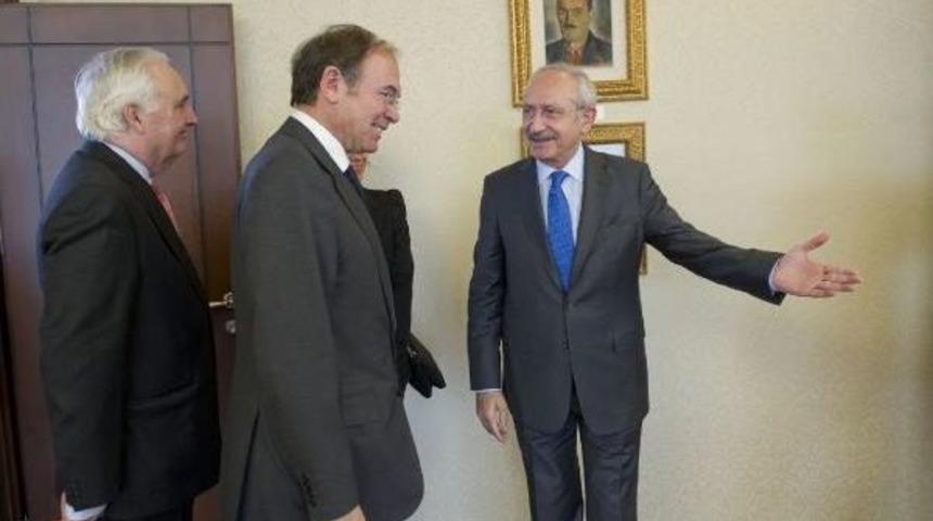 İspanya Senatosu Başkanı Pio Garcia Escudero, Kılı&ccedil;daroğlu'nu Ziyaret Etti