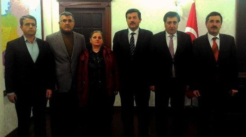 Şosiad Y&ouml;netiminden Vali K&uuml;&ccedil;&uuml;k&rsquo;e Ziyaret