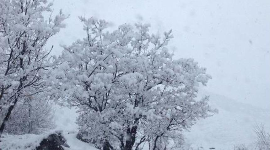 &Ccedil;atak'ta Kar Yağışı