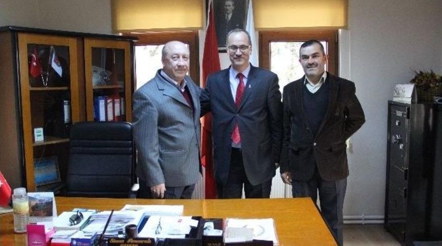 Emin Özkan’dan Esnaf Ve Şoförler Odasına Ziyaret