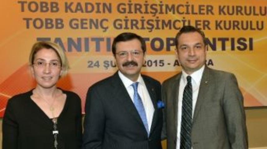 Başkan Selda Tandoğan Demirel, Tobb Gen&ccedil; Girişimciler M&uuml;şterek Toplantısına Katıldı