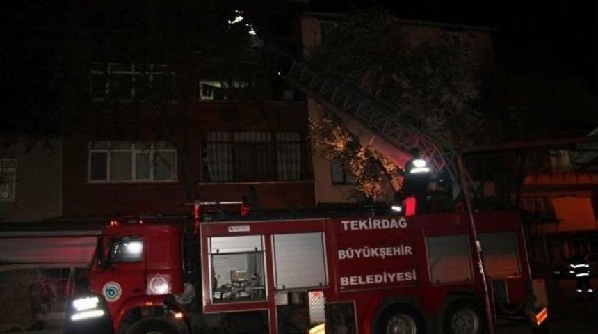 Tekirdağ&rsquo;da Yangın Korkuttu