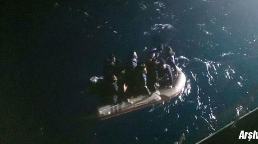 Bodrum&rsquo;da Suriyeli 16 Ka&ccedil;ak G&ouml;&ccedil;meni Taşıyan Tekne Battı