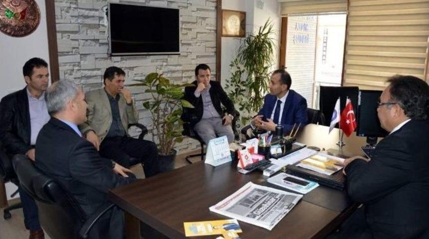 Ak Parti&rsquo;li Er&uuml;rker&rsquo;den Aydın Memur-sen&rsquo;e Ziyaret
