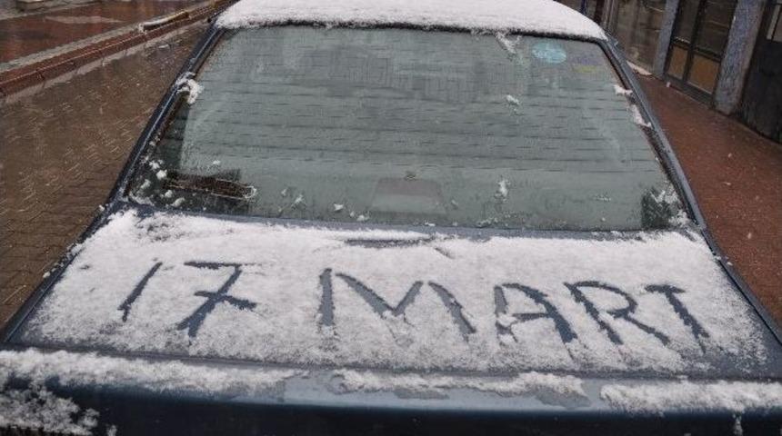 Nevşehir&rsquo;de Mart Ayında Kar S&uuml;rprizi