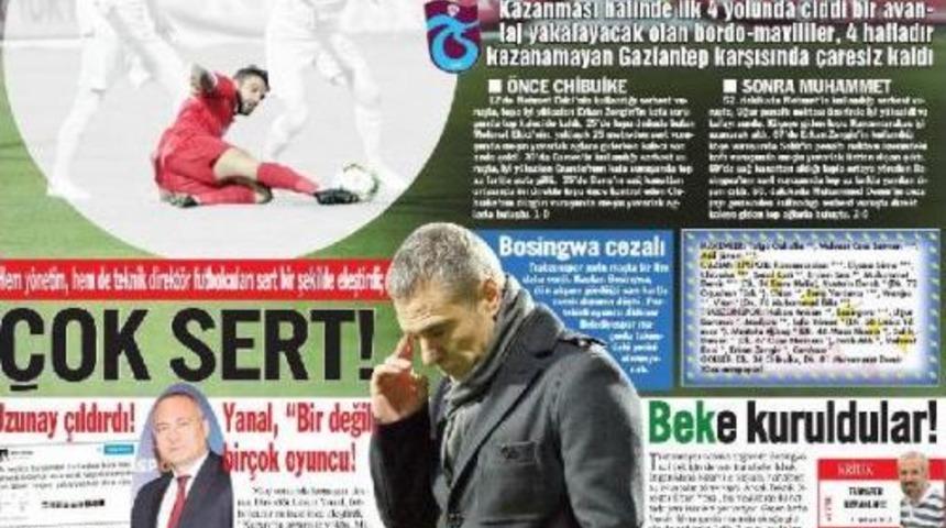 Trabzonspor&rsquo;Da B&uuml;y&uuml;k Hayal Kırıklığı