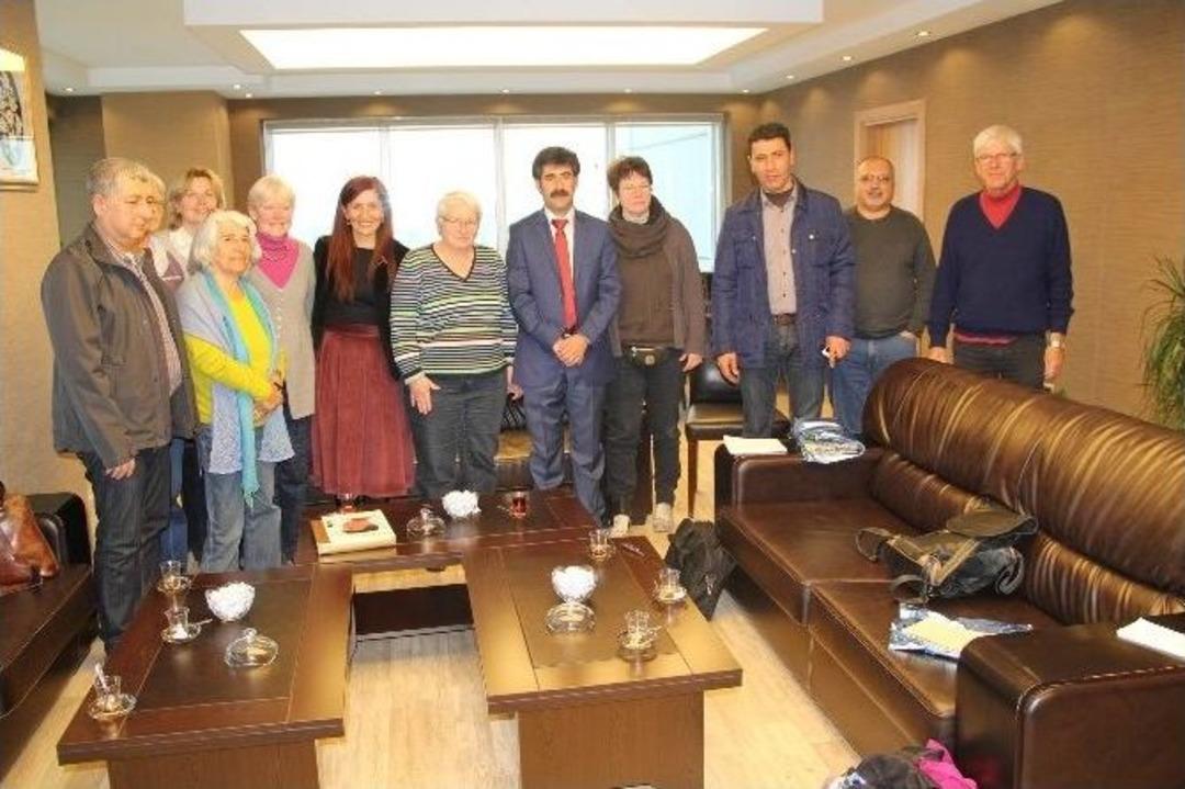 Alman Heyetten &Ccedil;oban Ve Kaya&rsquo;ya Ziyaret