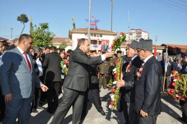 Atatürk'ün Mersin'e Gelişinin 92'inci Yıl Dönümü Kutlandı