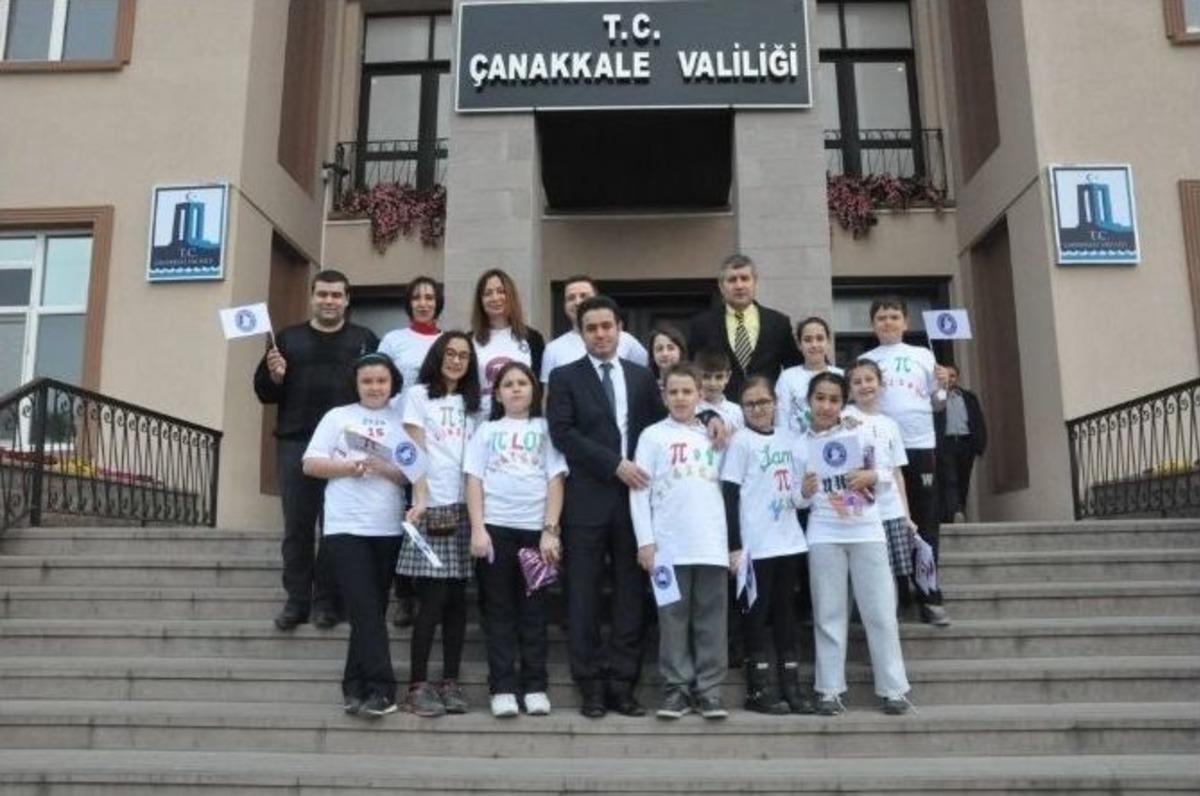 Turgut Reis Ortaokulu &Ouml;ğrencilerinden &rsquo;y&uuml;zyılın Pi G&uuml;n&uuml;&rsquo; Etkinliği
