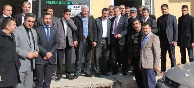 Ak Partili Şahin&rsquo;den Başkan Hakan&rsquo;a Ziyaret 1