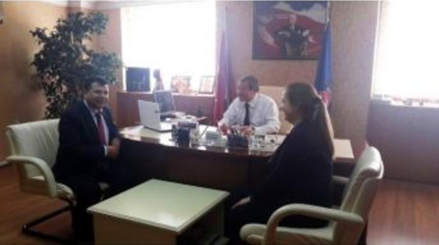 Mehmet Tanrı&ouml;ver&rsquo;den Edip G&uuml;lnar&rsquo;a Ziyaret