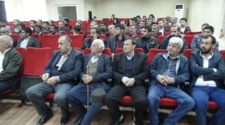 Tkdk, Kulp&rsquo;ta Bilgilendirme Toplantısı D&uuml;zenledi