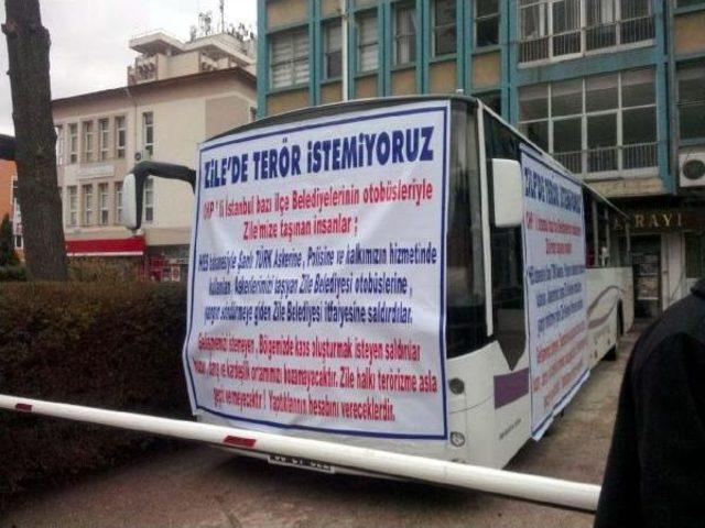 Zile Belediye Başkanına 'terör' Tepkisi