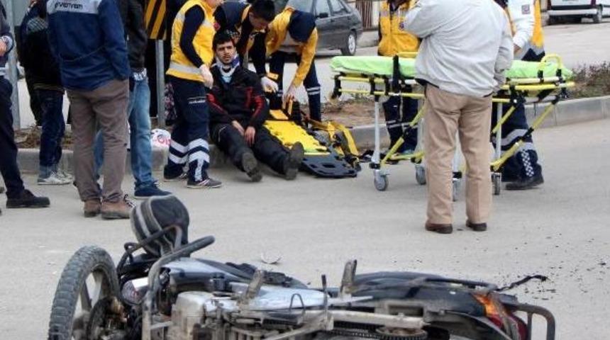 Kask Hayatını Kurtardı