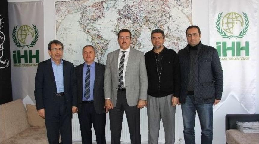 Ak Parti Milletvekili Aday Adayı T&uuml;fenkci&rsquo;den İhh&rsquo;ya Ziyaret