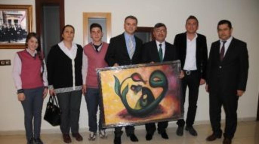 &Ouml;ğretmen Ve &Ouml;ğrencilerden Belediye Başkanı Akdoğan&rsquo;a Teşekk&uuml;r