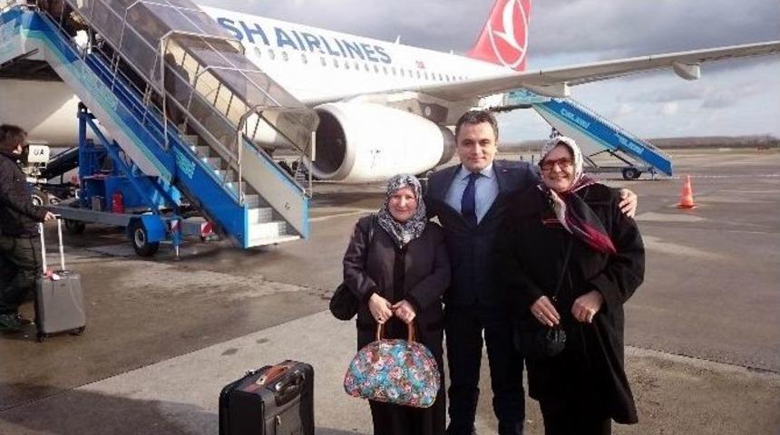 Samsunlu Şehit Anneleri &Ccedil;anakkale&rsquo;ye Uğurlandı