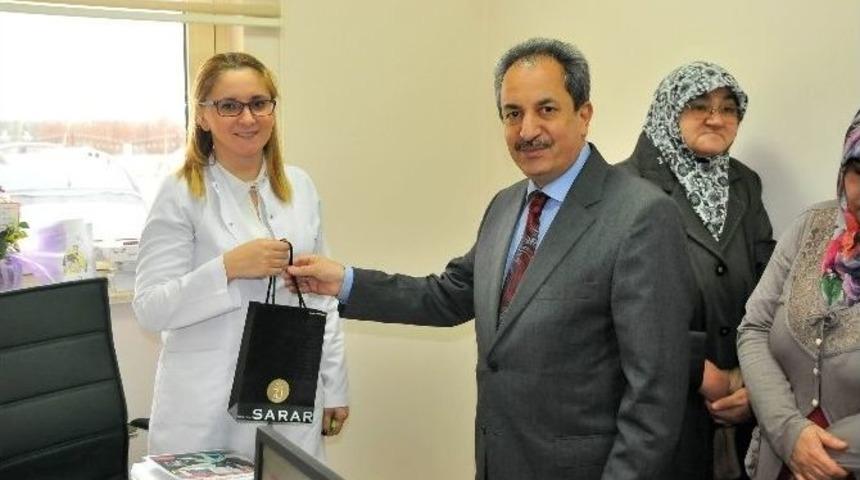 Başkan Akkaya Sağlık &Ccedil;alışanların Tıp Bayramını Kutladı
