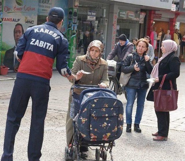 Karesi Belediyesi, Vatandaşları Bilinçlendiriyor