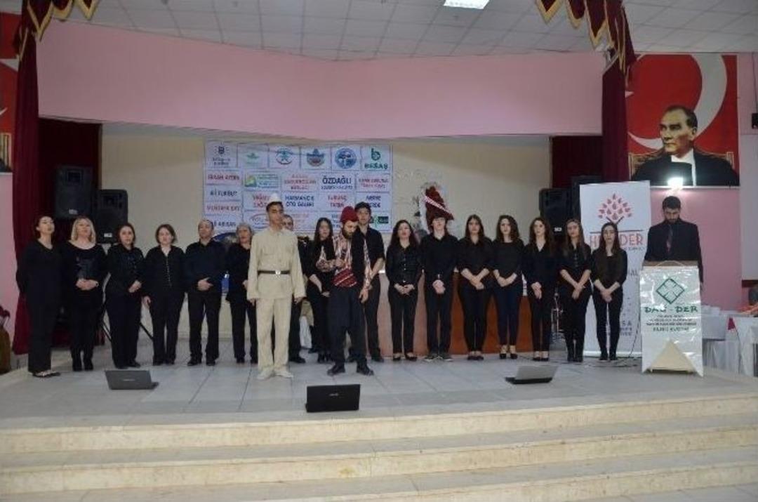 (&ouml;zel Haber) Dağder&rsquo;den Şehitler İ&ccedil;in Duygulandıran Gece