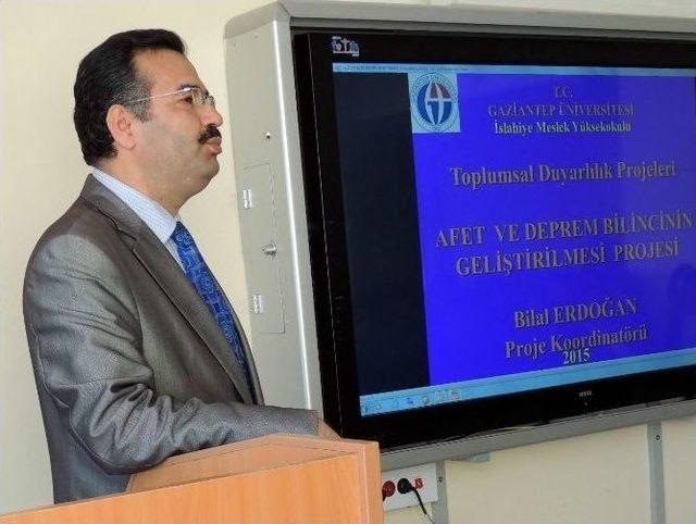 “afet Ve Deprem Bilinci” Projesi Hayata Geçti