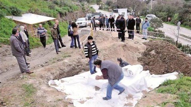Ancient Tombs Covered And The Area Opened To Traffic In Bodrum