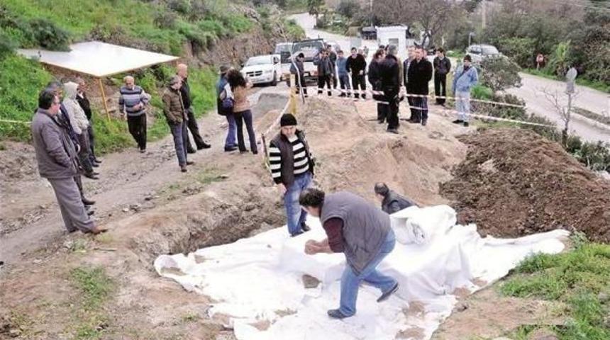 Ancient Tombs Covered And The Area Opened To Traffic In Bodrum