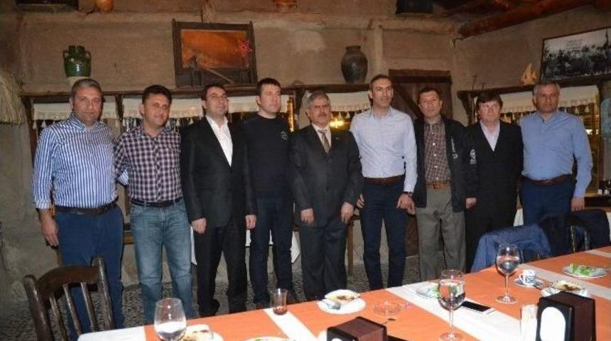 Ortaca&rsquo;da Emekli Olan Polislere Veda Yemeği