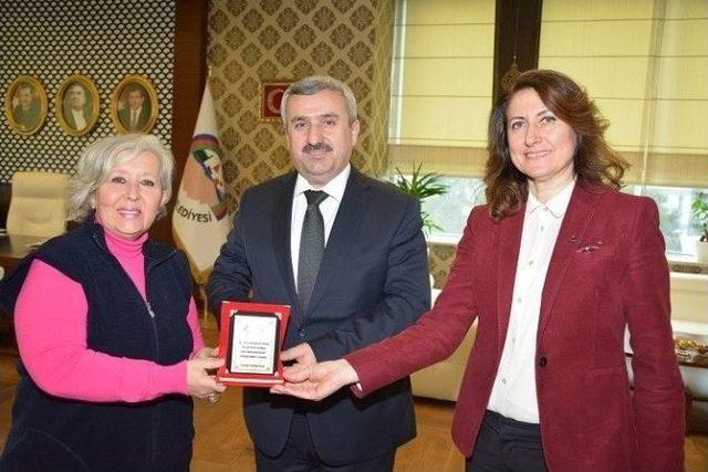 Başkan Baran Amat&ouml;r Spor Kul&uuml;b&uuml; Temsilcilerini Ağırladı 1