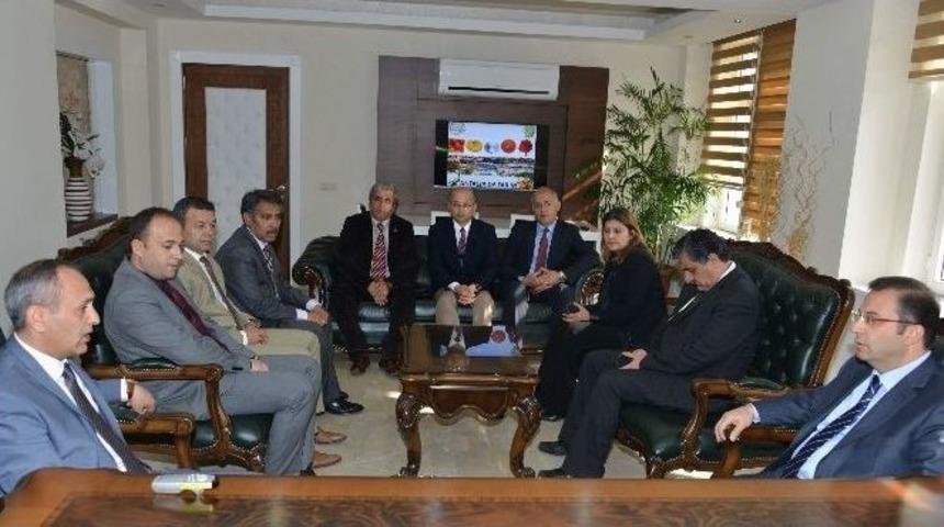 Vali T&uuml;rker İl Gıda Tarım Ve Hayvancılık M&uuml;d&uuml;rl&uuml;ğ&uuml;&rsquo;n&uuml; Ziyaret Etti