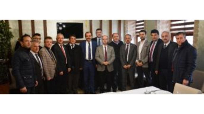 Balta, M&uuml;hendis Ve Mimarlar Odalarının Şube Başkanları İle Kahvaltıda Buluştu