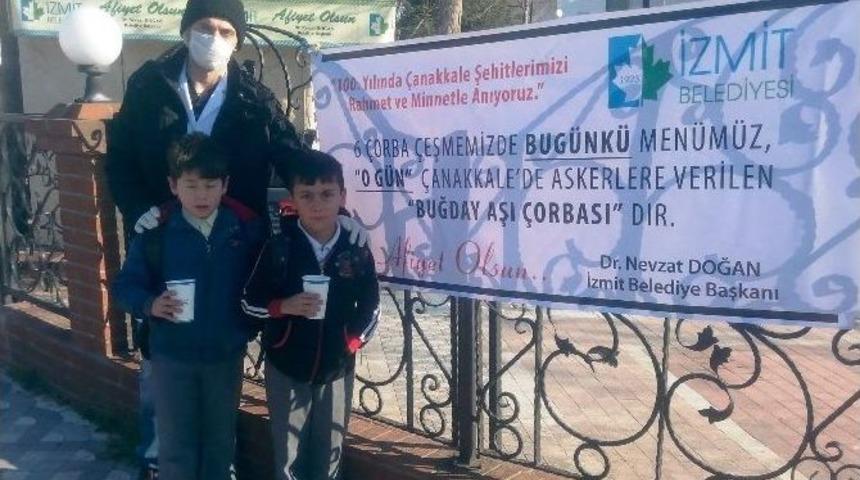 &Ccedil;eşmelerden Buğday Aşı &Ccedil;orbası Aktı