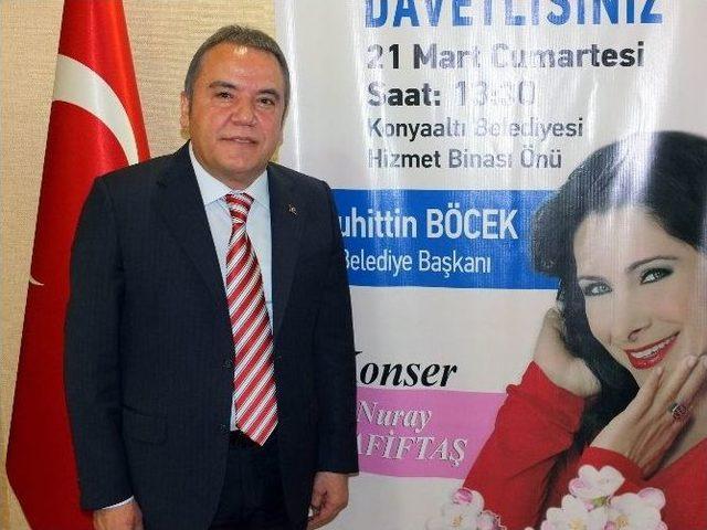 Konyaaltı’nda Nevruz Şenlikleri Geleneksel Hale Gelecek