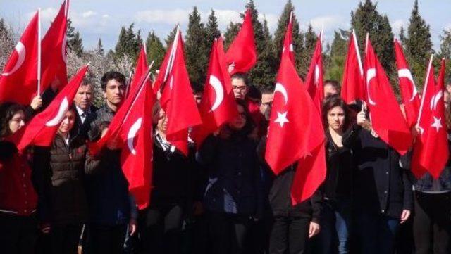 Edirne’De 18 Mart Kutlamalarına Taşkın Engeli