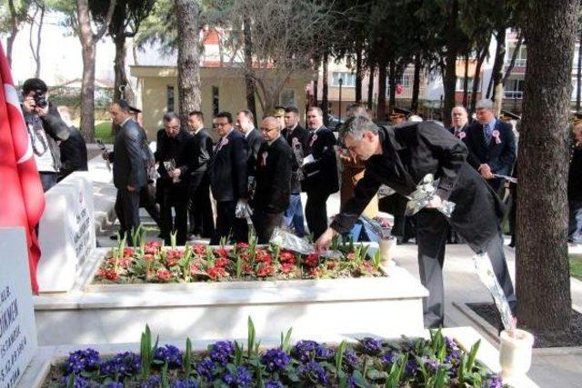 Manisa'da Şehitler Anıldı