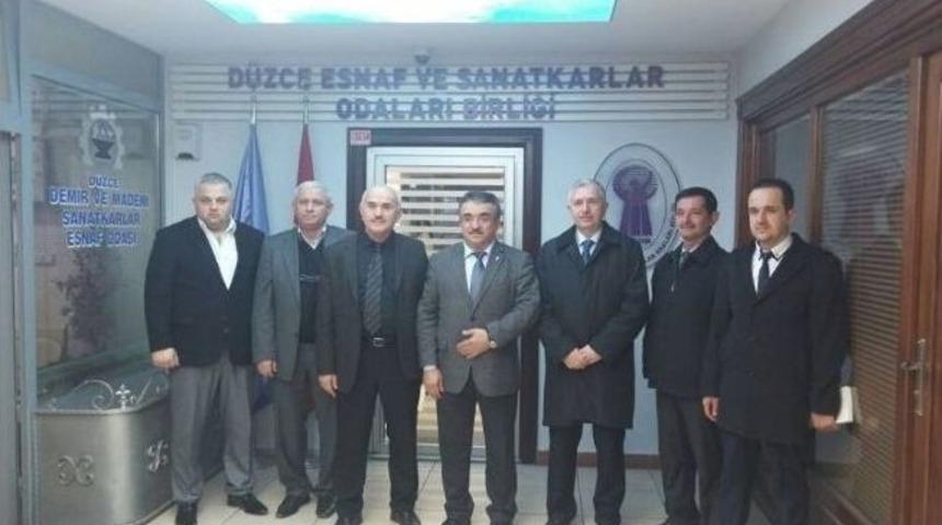 Aday Adayı Mehmet S&ouml;nmezoğlu&rsquo;dan Stk&rsquo;lara Ziyaret