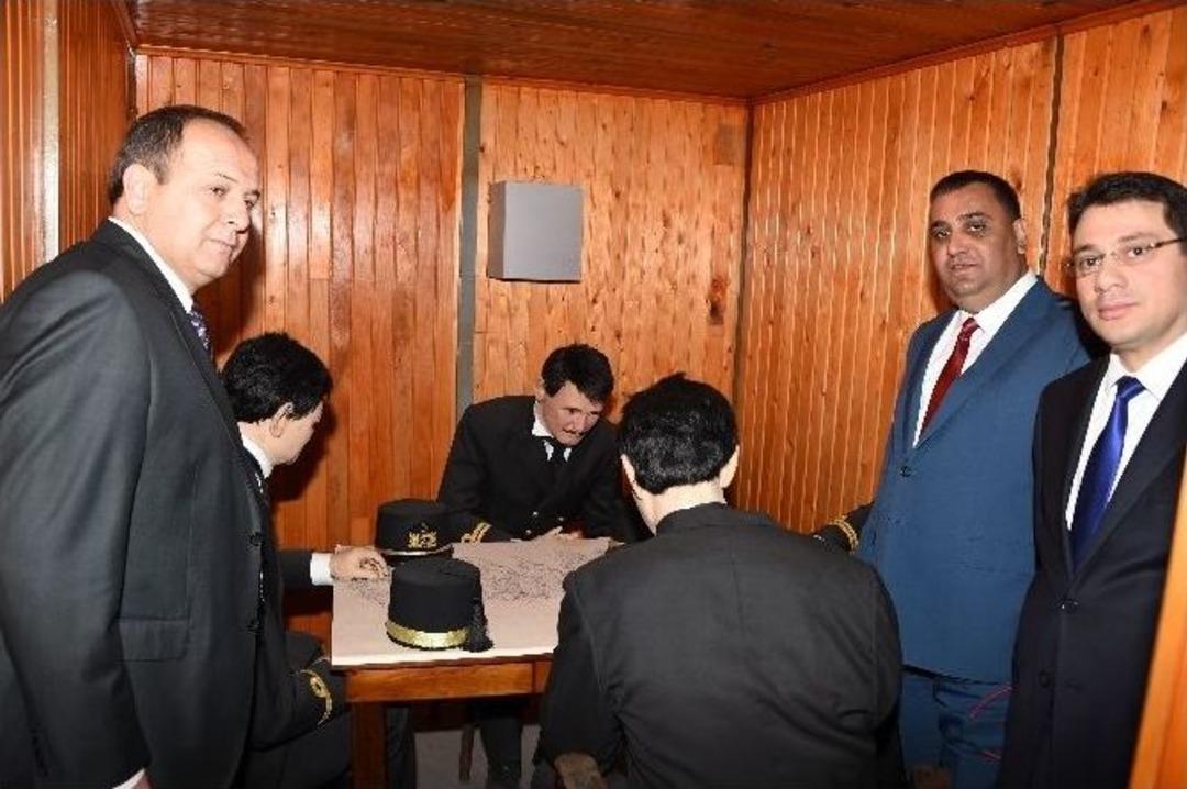 Nusret Mayın Gemisi Tarihi G&uuml;nlerden Birine Daha Şahit Oldu