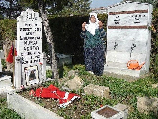 Şehit Annesinin Mezar İsyanı