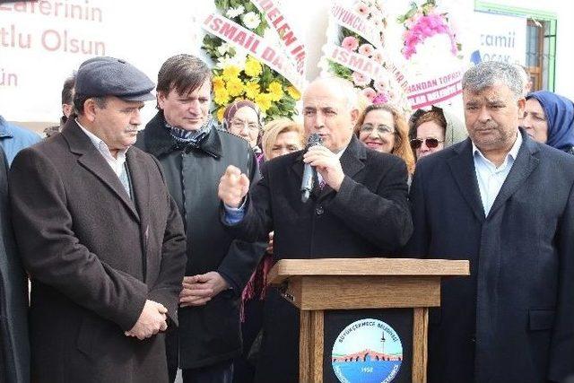 Seyit Onbaşı Camisi’ni, Seyit Onbaşı’nın Torunları Açtı