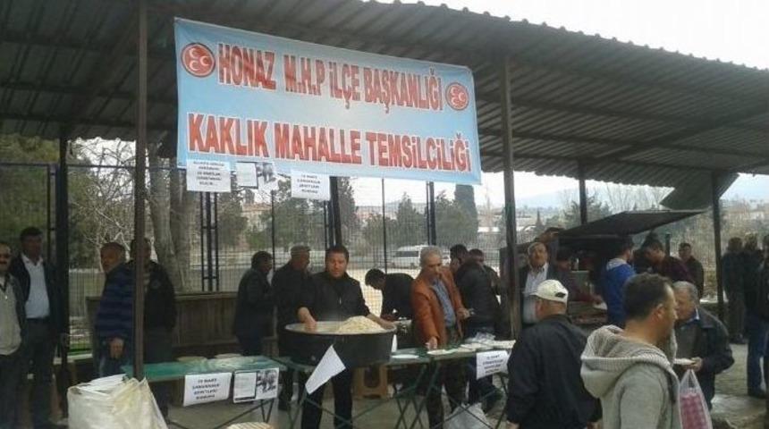 Mhp&rsquo;den &Ccedil;anakkale Şehitleri İ&ccedil;in Pilav Hayrı