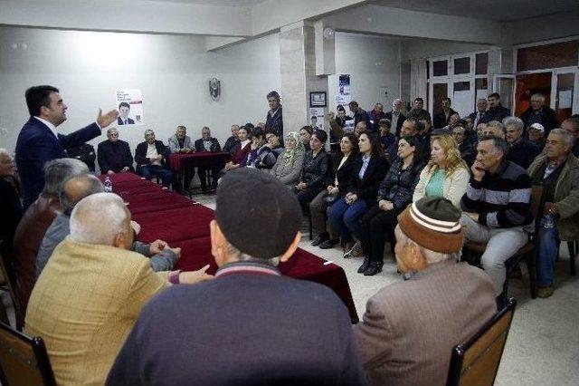 Chp’li Vekil Prof. Dr. Baydar Girne Mahallesi Sakinleri İle Bir Araya Geldi