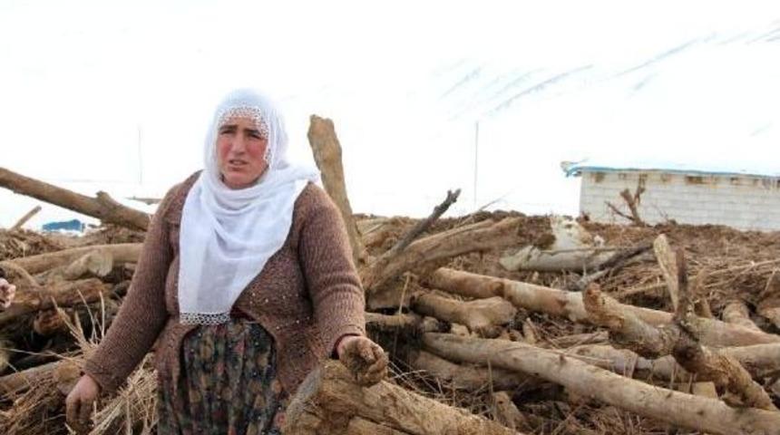 &Ccedil;&ouml;ken Ağıldaki 60 K&uuml;&ccedil;&uuml;kbaş Hayvan Telef Oldu