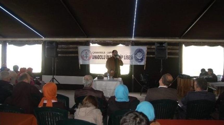 İmam Hatip &Ouml;ğrencilerine Konferans