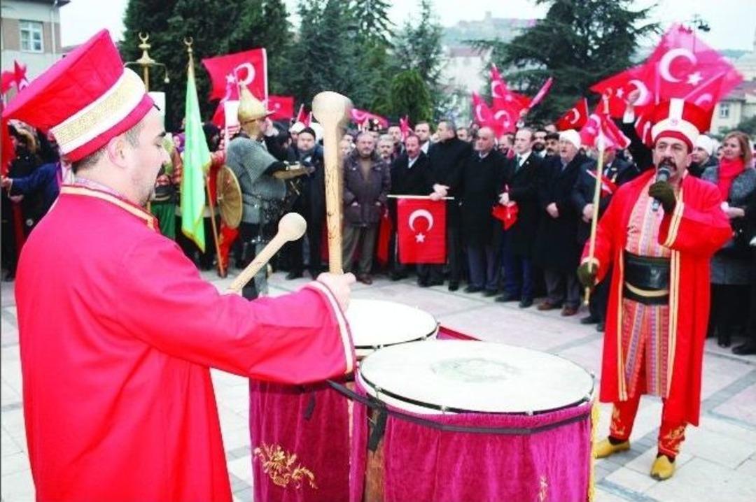 Kastamonu&rsquo;da &Ccedil;anakkale Şehitleri İ&ccedil;in Saygı Y&uuml;r&uuml;y&uuml;ş&uuml;