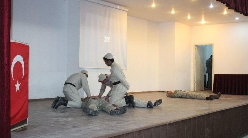 Ceylanpınar&rsquo;da &Ccedil;anakkale Şehitleri İ&ccedil;in Anma T&ouml;reni