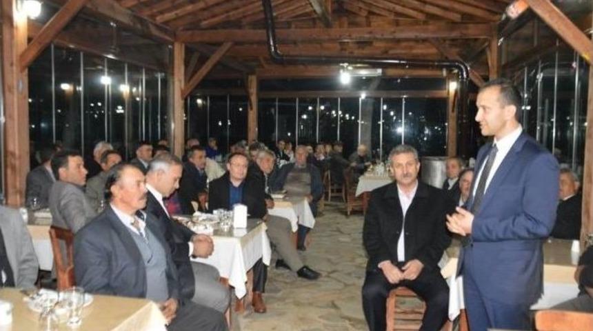 Ak Parti&rsquo;li Er&uuml;rker, Karacasu&rsquo;da Teşkilat Ve Muhtarlarla Buluştu