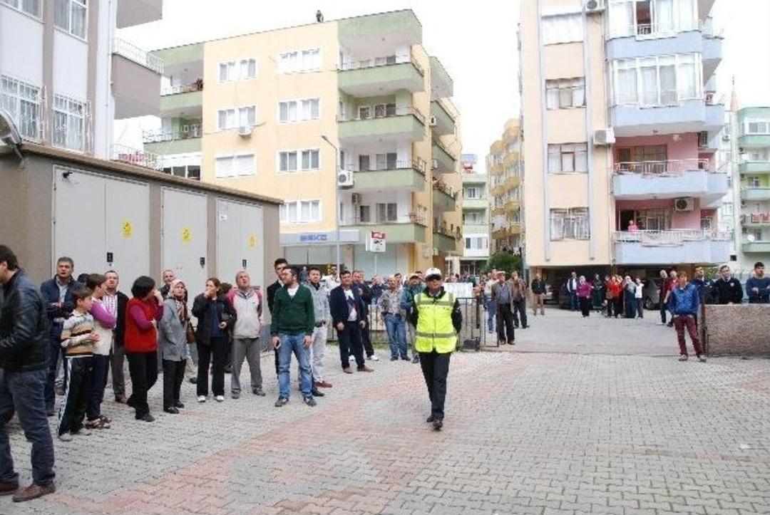 Apartmanda Yangın Paniği