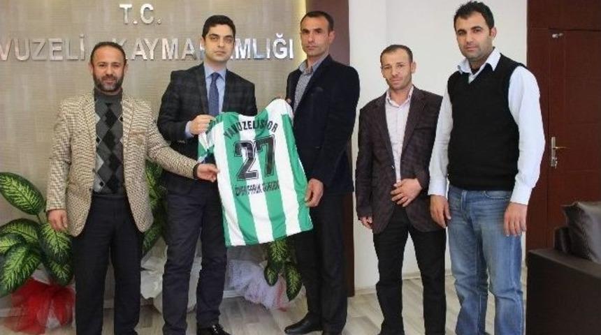 Yavuzelispor&rsquo;dan Kaymakam G&uuml;ngen&rsquo;e Ziyaret