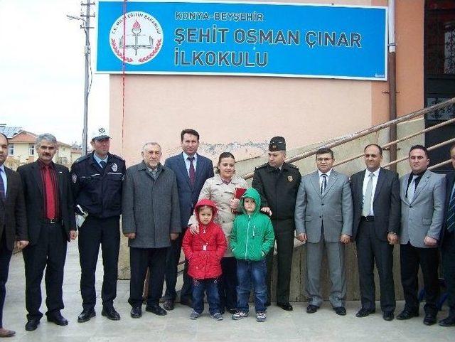 Beyşehir’de Şehidin İsmi İlkokulda Yaşatılacak