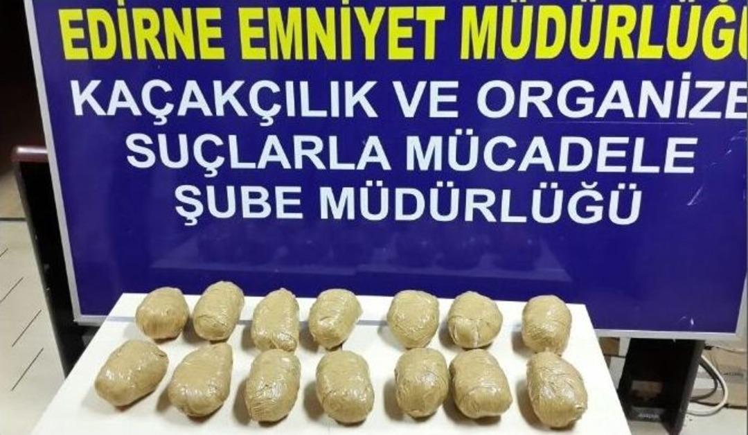 Organize Uyuşturucu Şebekesi Edirne&rsquo;de &Ccedil;&ouml;kertildi